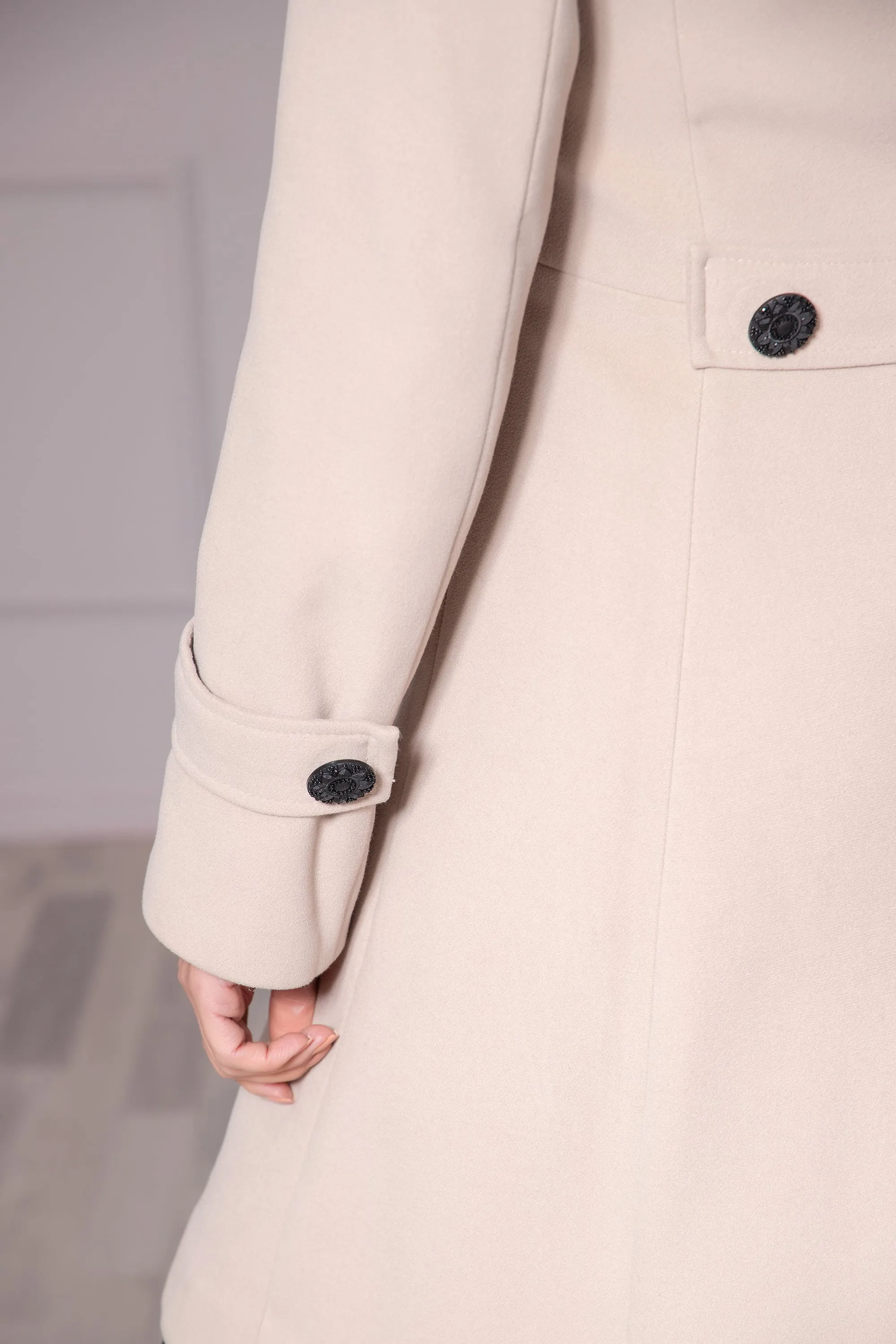 Cashmere Lapel Coat