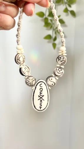 C☮︎exist • Hemp Necklace