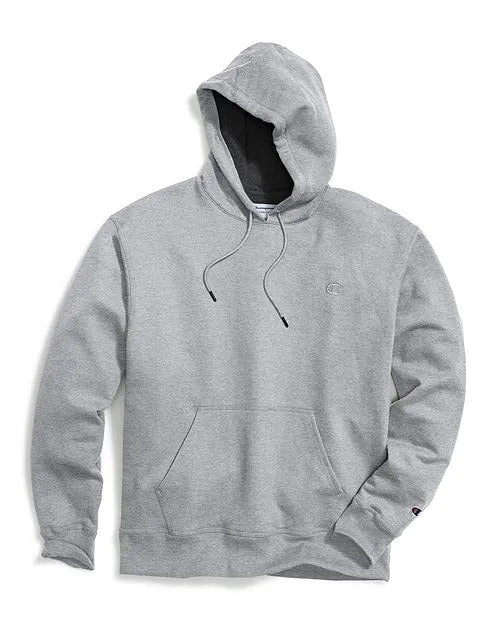 Champion Men's Powerblend Sweats Pullover Hoodie Oxford Grey