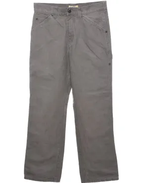 Classic Grey Workwear Jeans - W32 L32