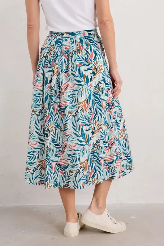 Cliff Road Midi Skirt (GOTS)