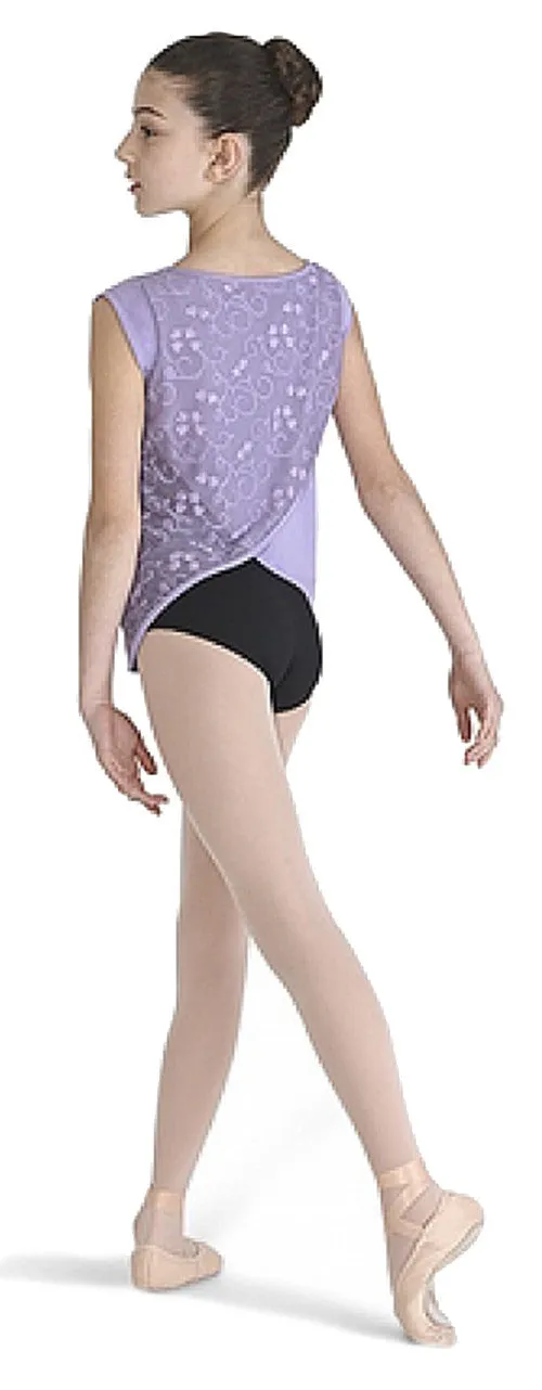 Clover Mesh Back Top T-Shirt by Bloch