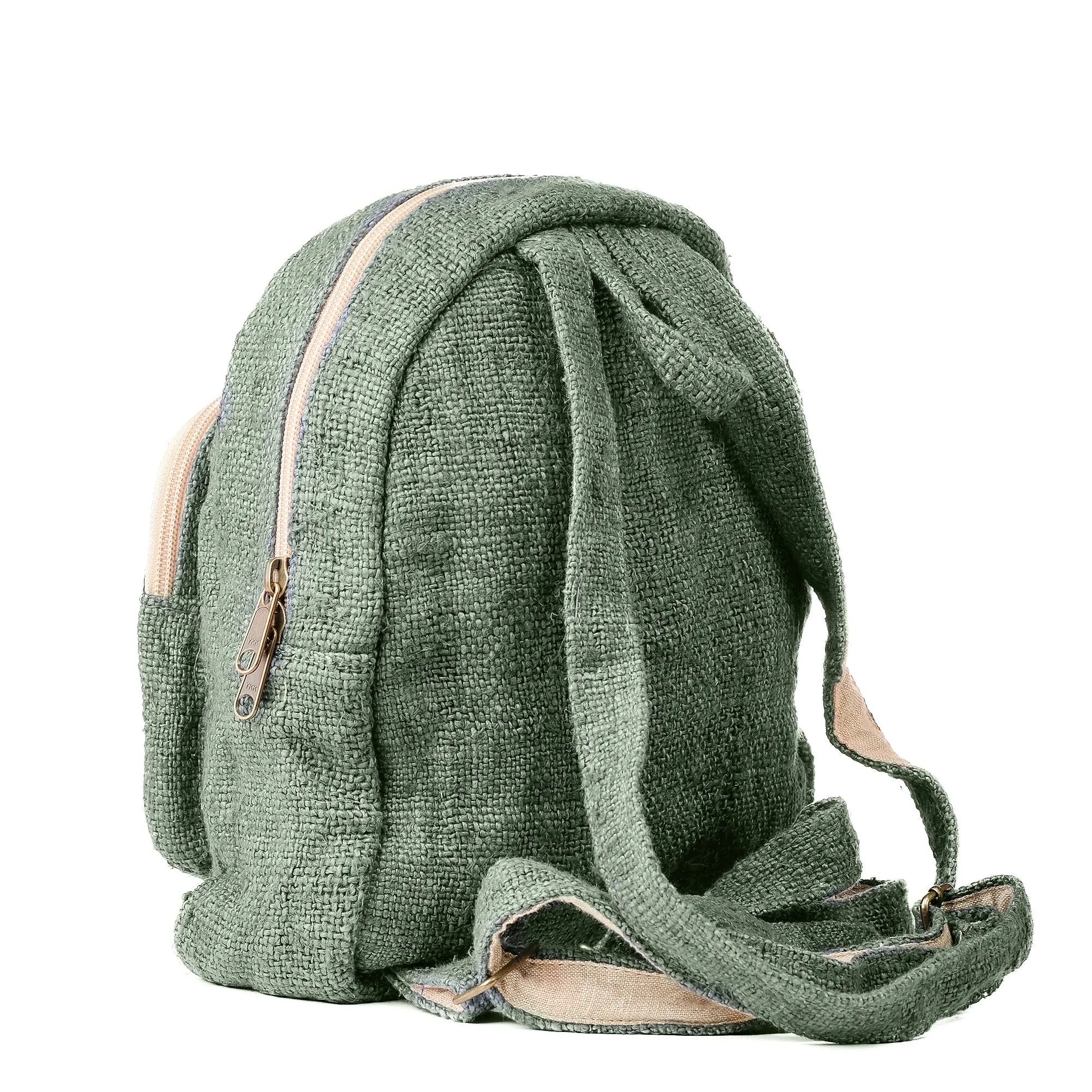 Core Hemp Mini Backpack - Banyan Green