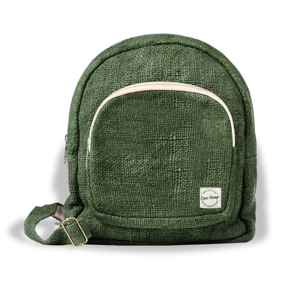 Core Hemp Mini Backpack - Banyan Green