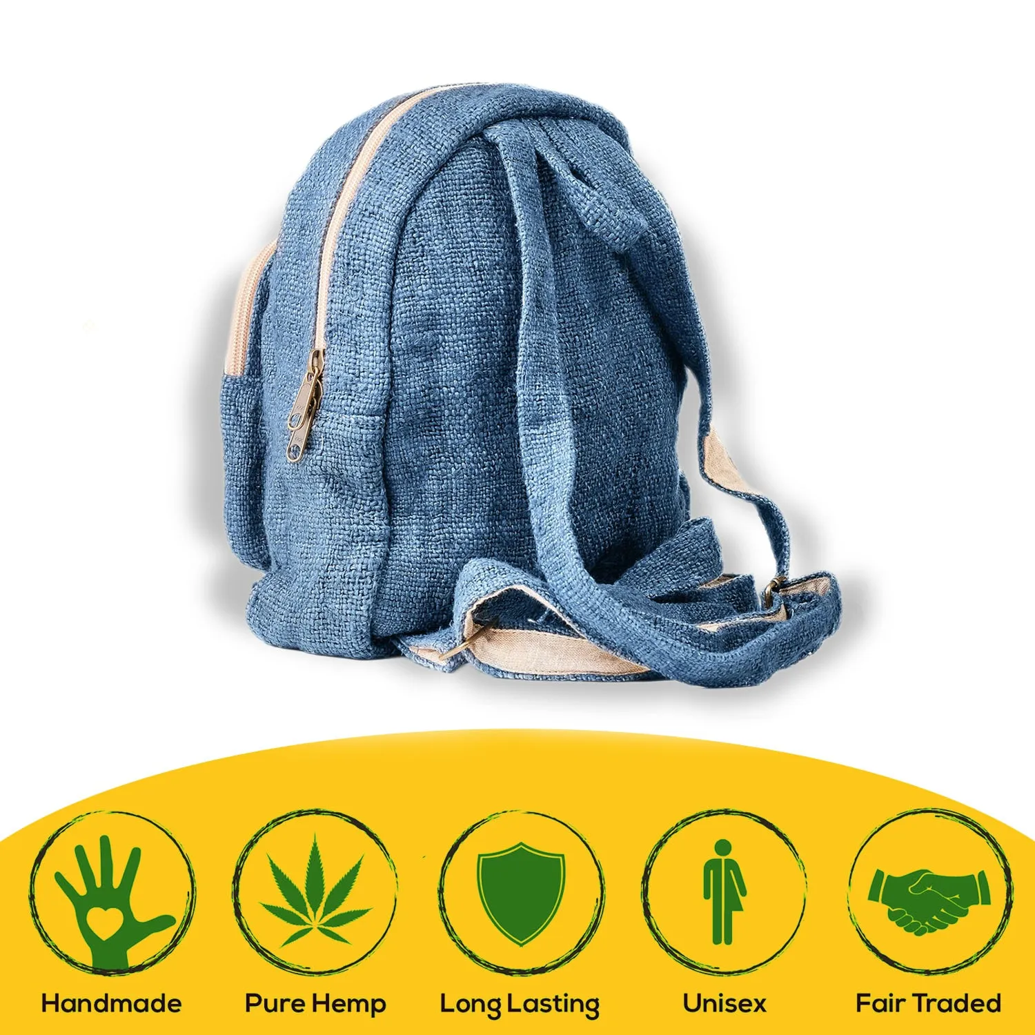 Core Hemp Mini Backpack - Himal Blue