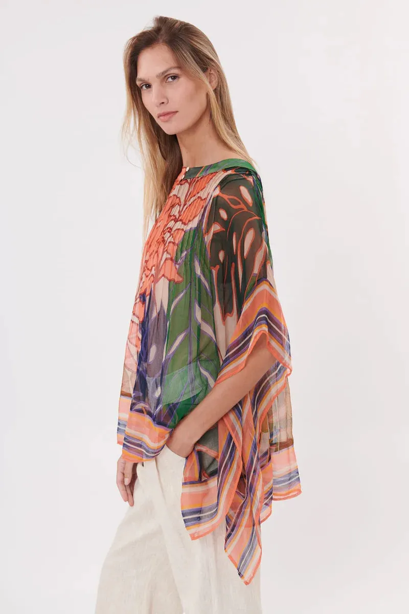 Costa Rica Chiffon Top