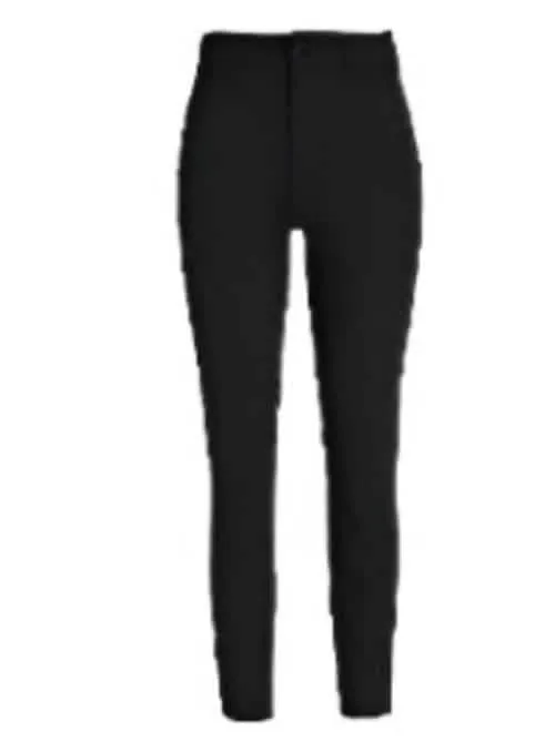 Curvy Mid Rise Black Skinny Jeans