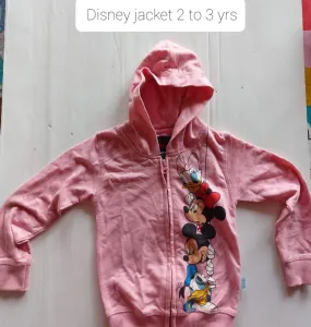 Disney Pink Colour Jacket For Baby Girl 3 To 4 Years