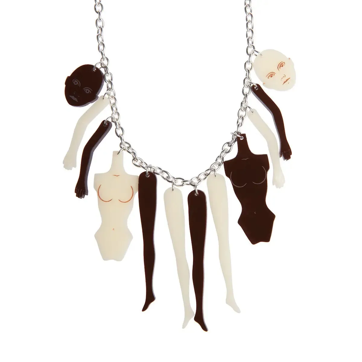 Doll Parts Necklace by Sugar & Vice