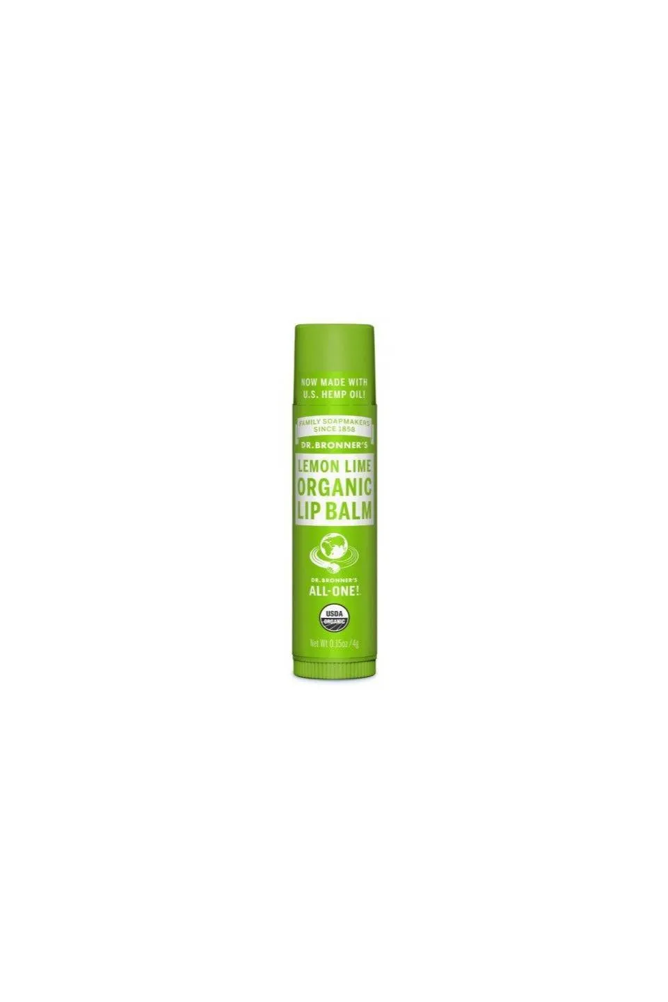 Dr Bronner's Lip Balm Lemon Lime 4g