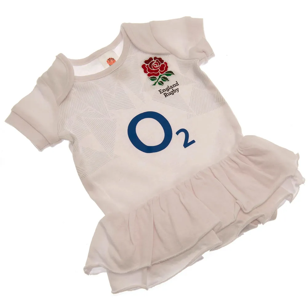 England RFU Tutu Bodysuit 6/9 Months