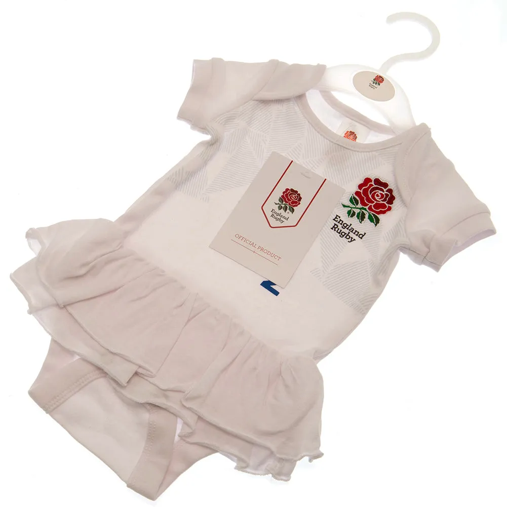 England RFU Tutu Bodysuit 6/9 Months