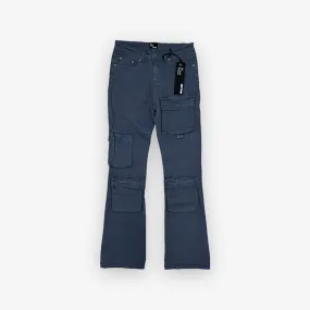 EPTM Backlot Cargo Pants Denim Blue