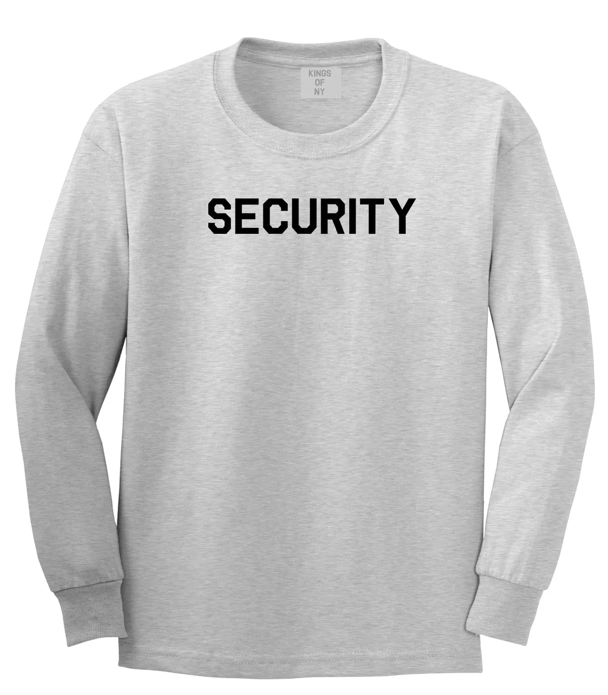 Event Security Uniform Mens Long Sleeve T-Shirt