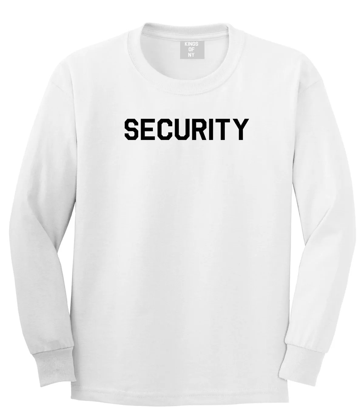 Event Security Uniform Mens Long Sleeve T-Shirt