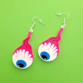 Eyeball Dangle Earrings by Sugar & Vice