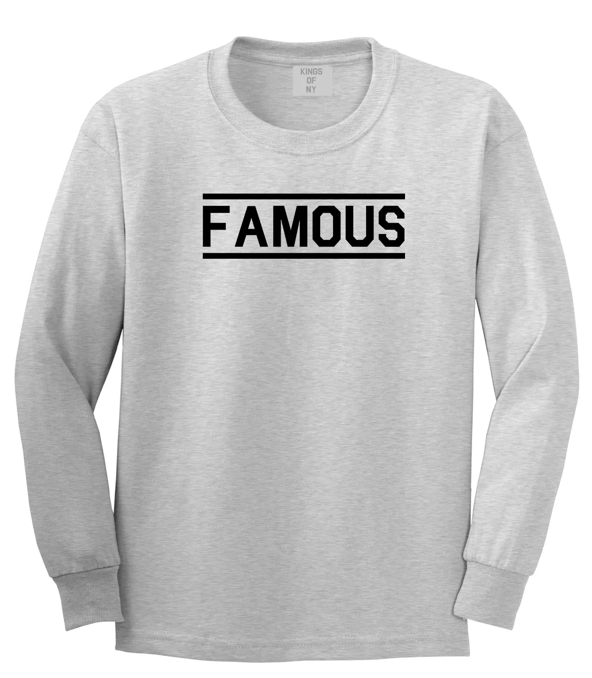 Famous Mens Long Sleeve T-Shirt