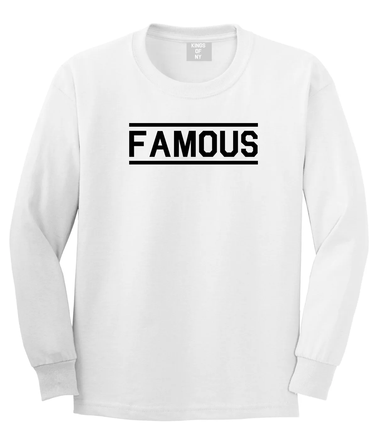 Famous Mens Long Sleeve T-Shirt