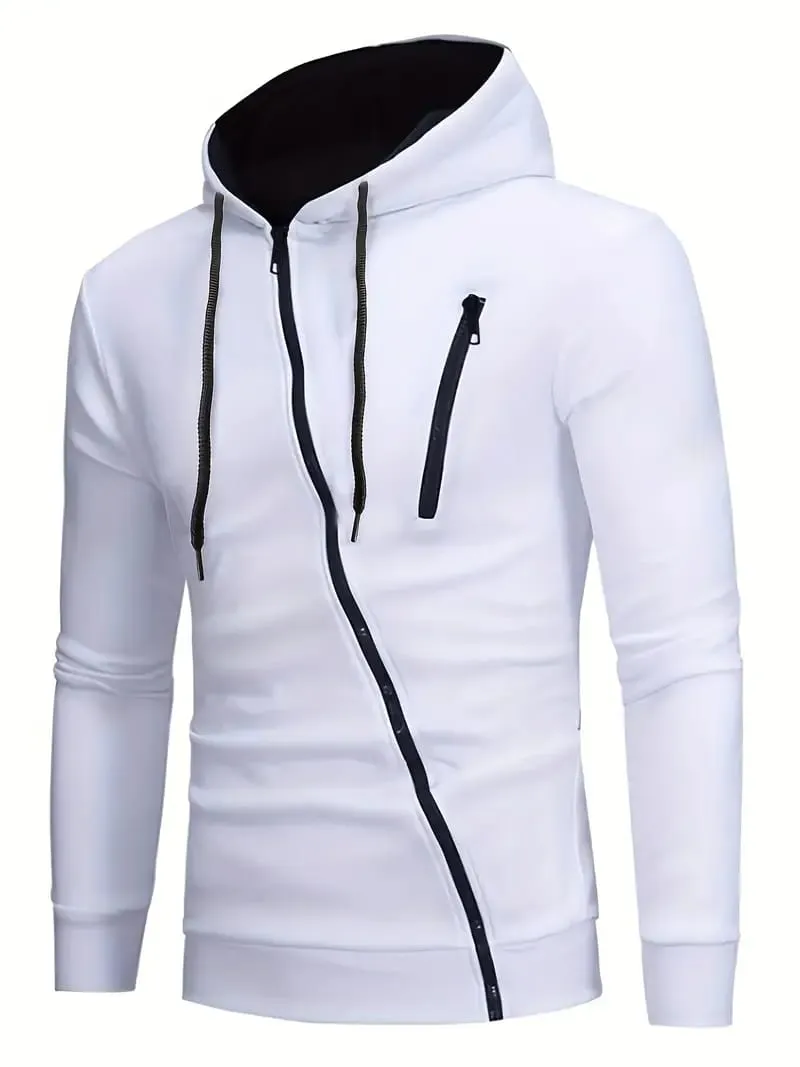 Fashion Men Hoodie Autumn Winter Hooded Sweatshirt Long Sleeve Sport Jacket Coat S S2544280