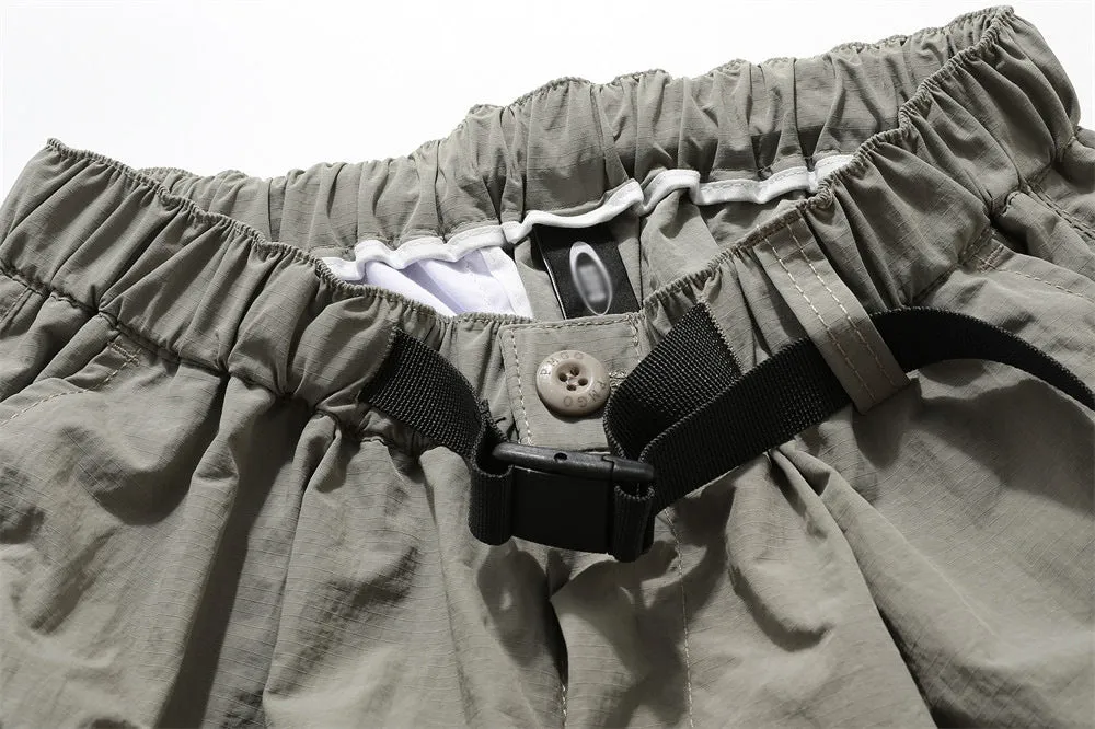 Fashion With Belt Cargo Shorts For Men