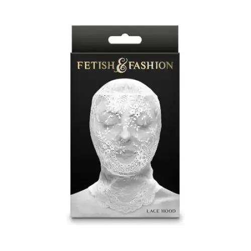 Fetish&Fashion Lace Hood White