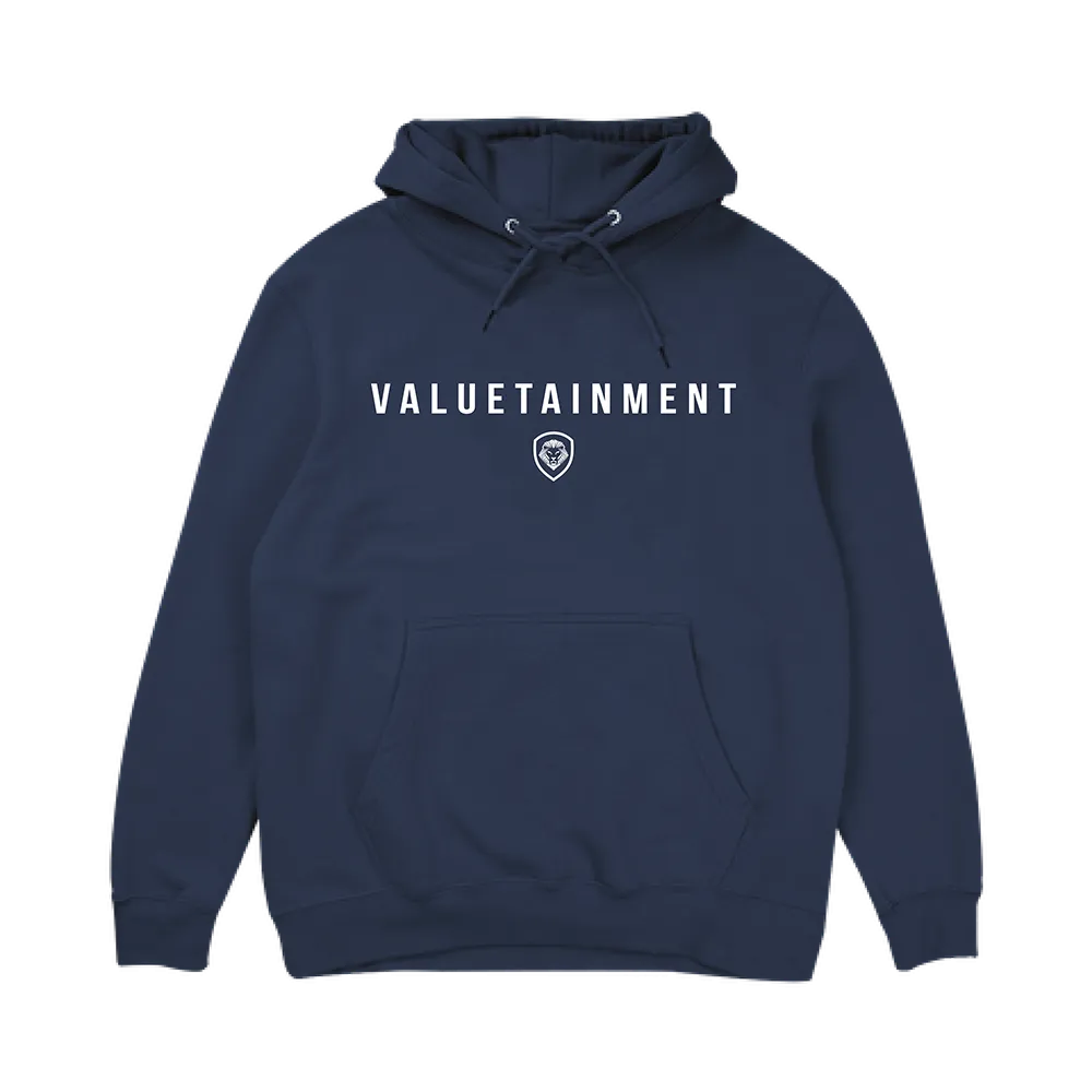 Future Looks Bright Pullover Hoodie - Navy