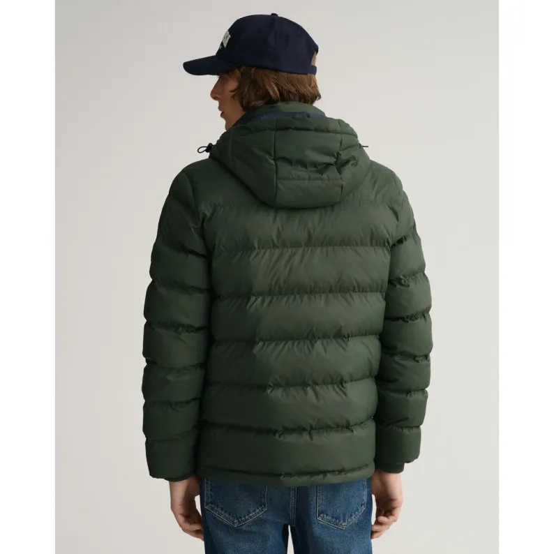 GANT Active Cloud Jacket - Storm Green