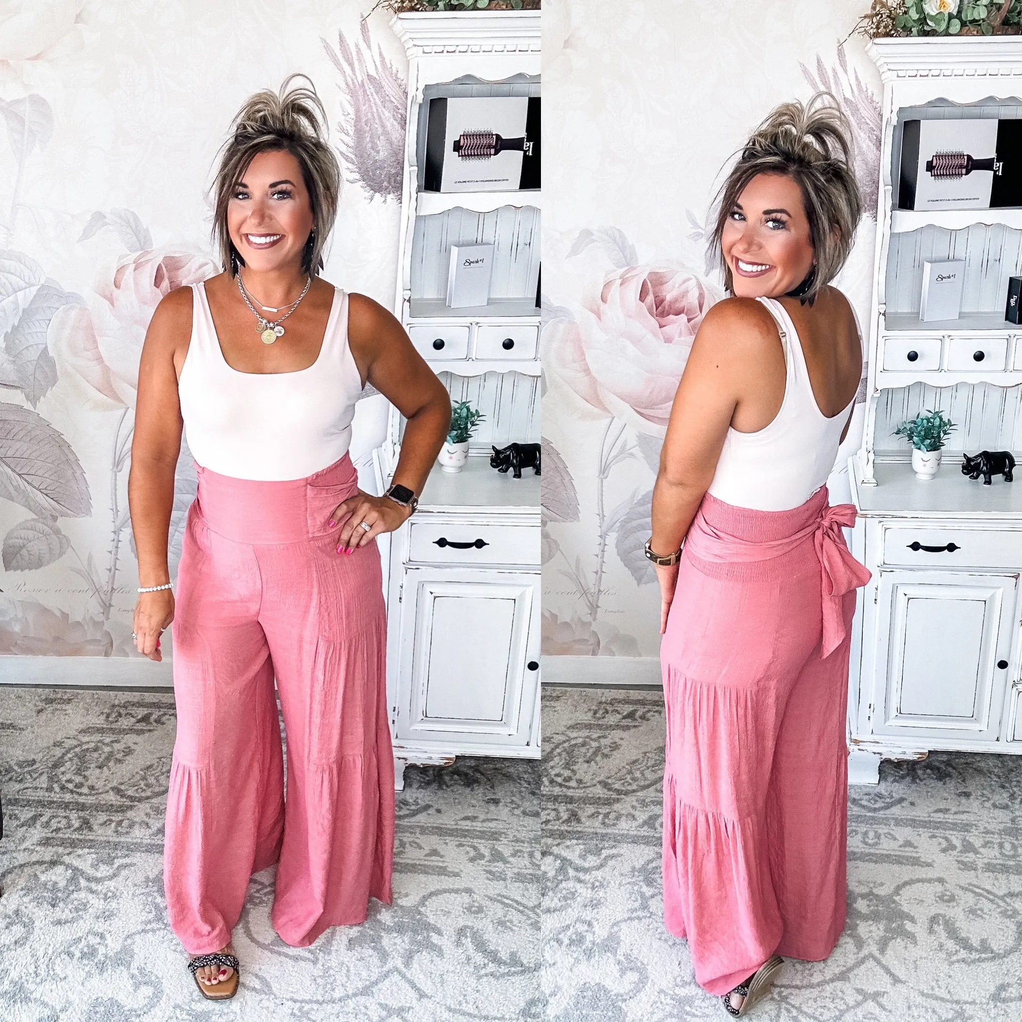 Getting In the Swing Bodysuit - Blush