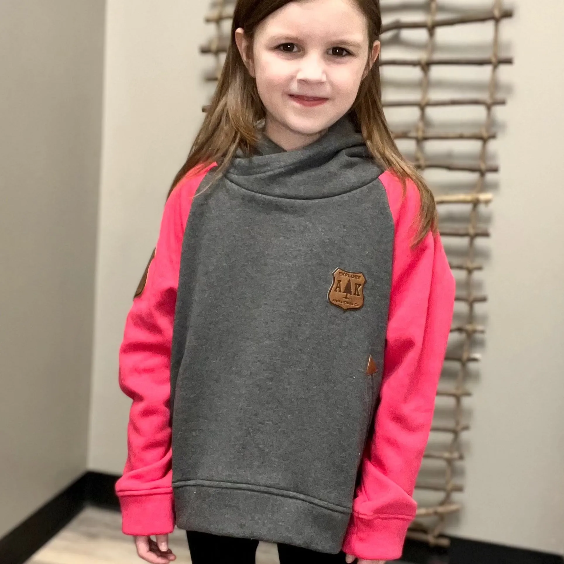 Girl's Two-Toned Hoodie