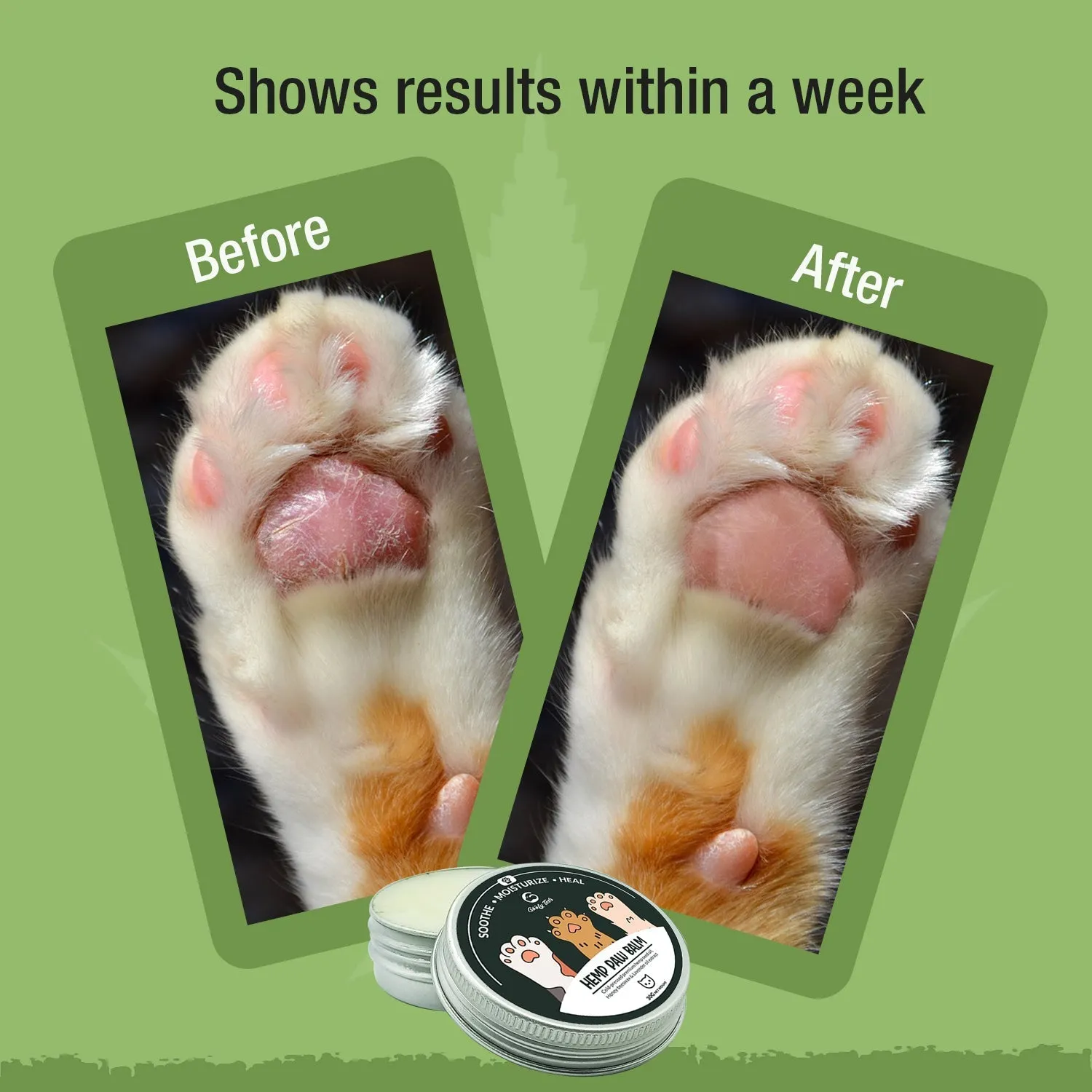 Goofy Tails Hemp Butter Paw Cream For Cats and Kittens