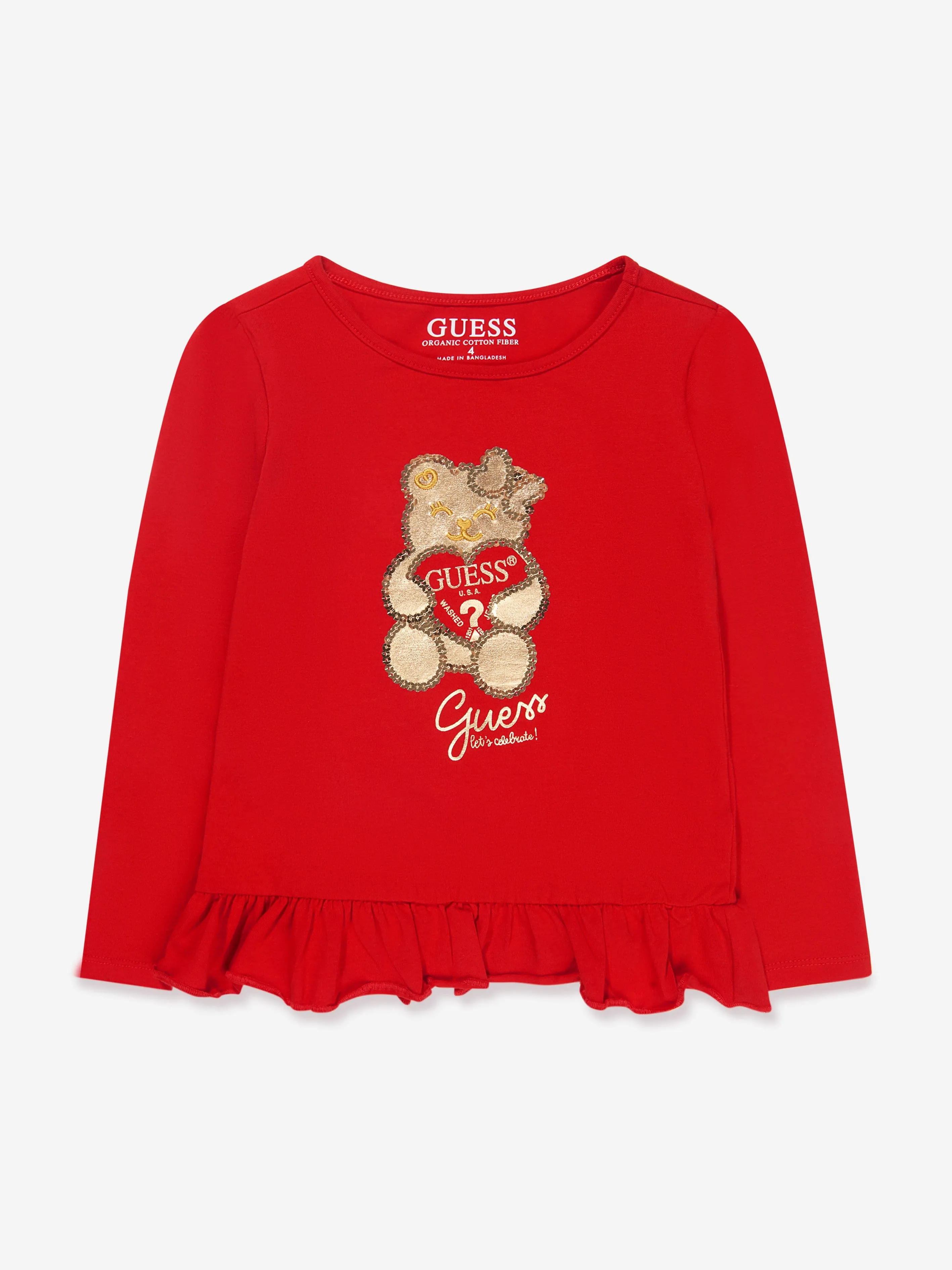 Guess Girls Long Sleeve T-Shirt