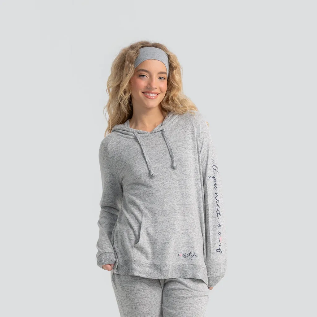 Hacci Lightweight Pullover Hoodie