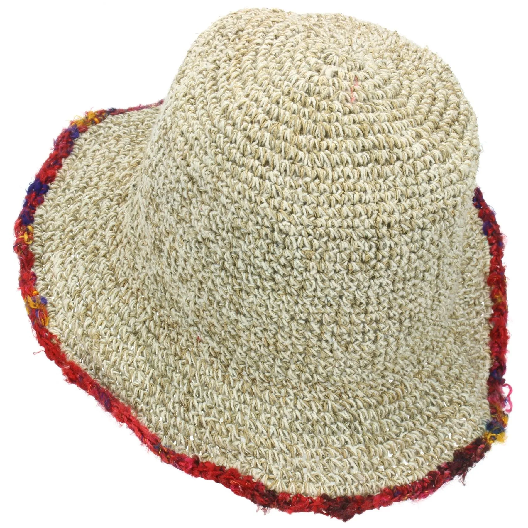 Hemp & Cotton Sun Hat - Multi Edge