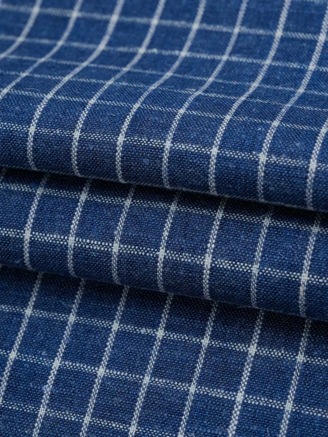 HEMP & TENCEL® Lightweight Plain Check Fabric (HL5001Y-J14)