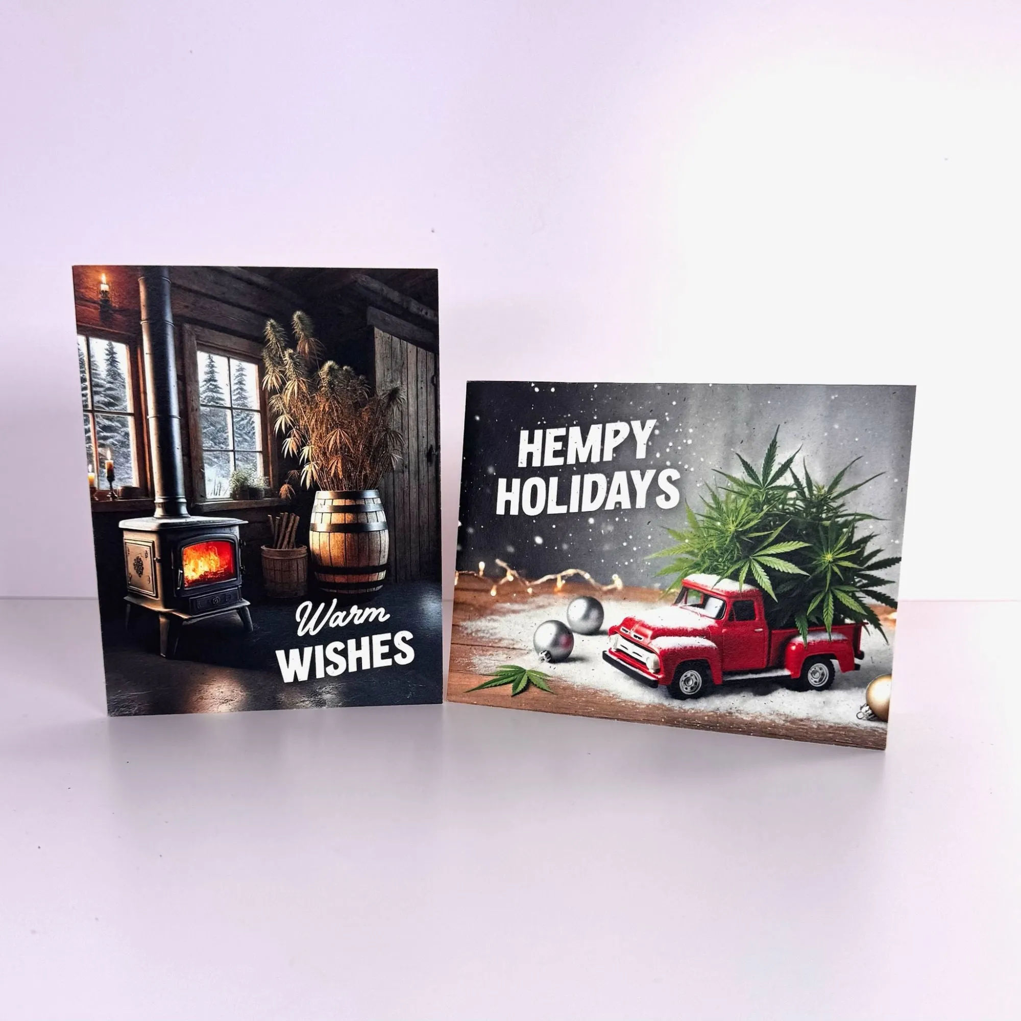 Hempy Holidays - Winter Cards (5 pack)