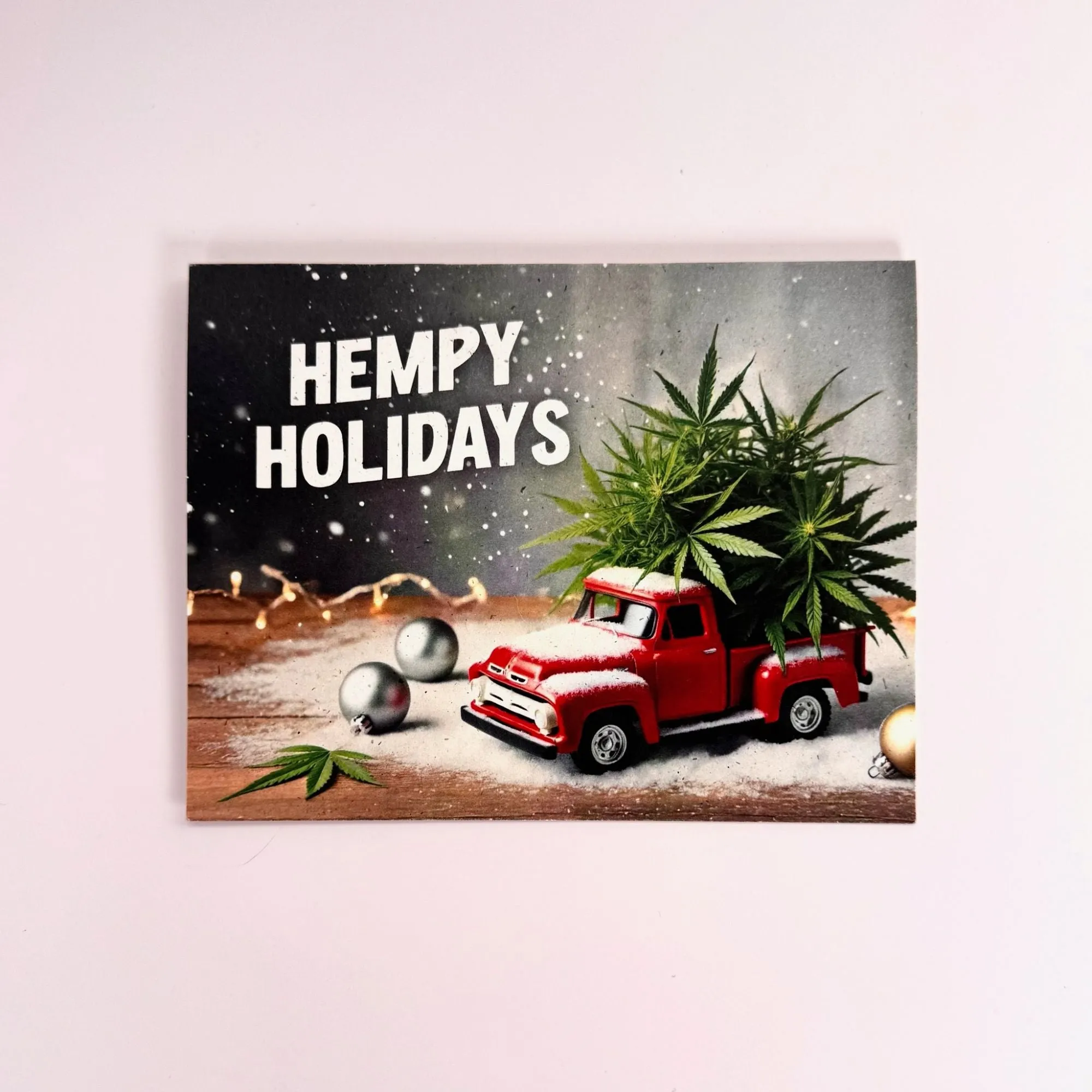 Hempy Holidays - Winter Cards (5 pack)