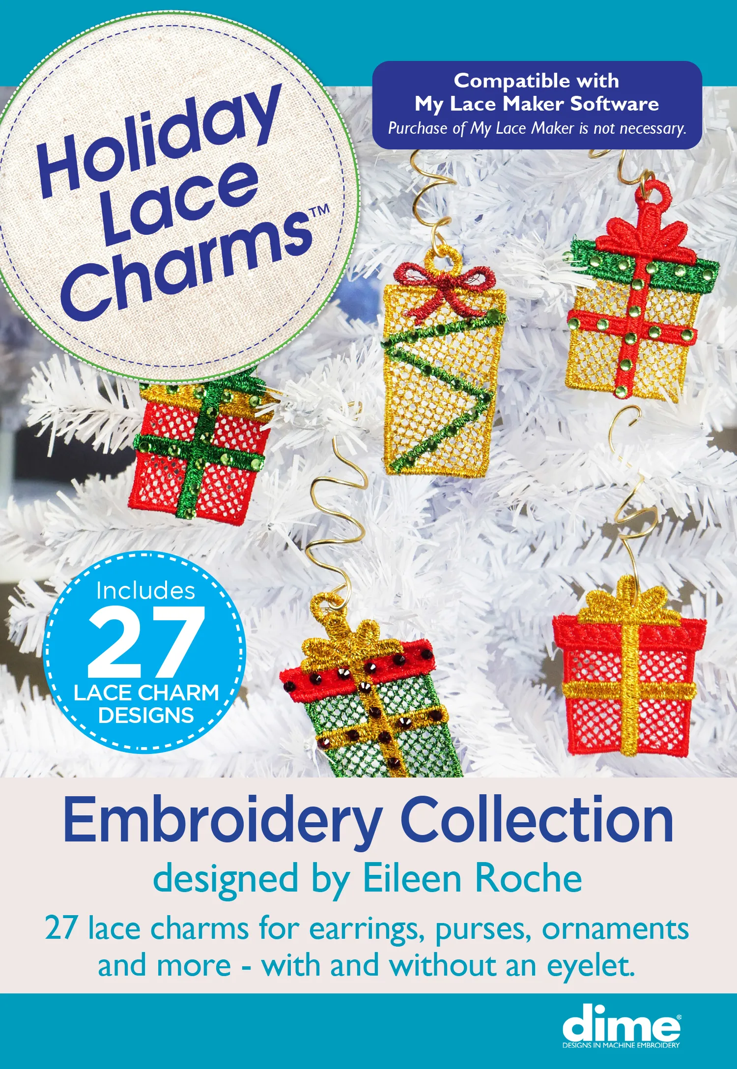 Holiday Lace Charms™ - Physical Card