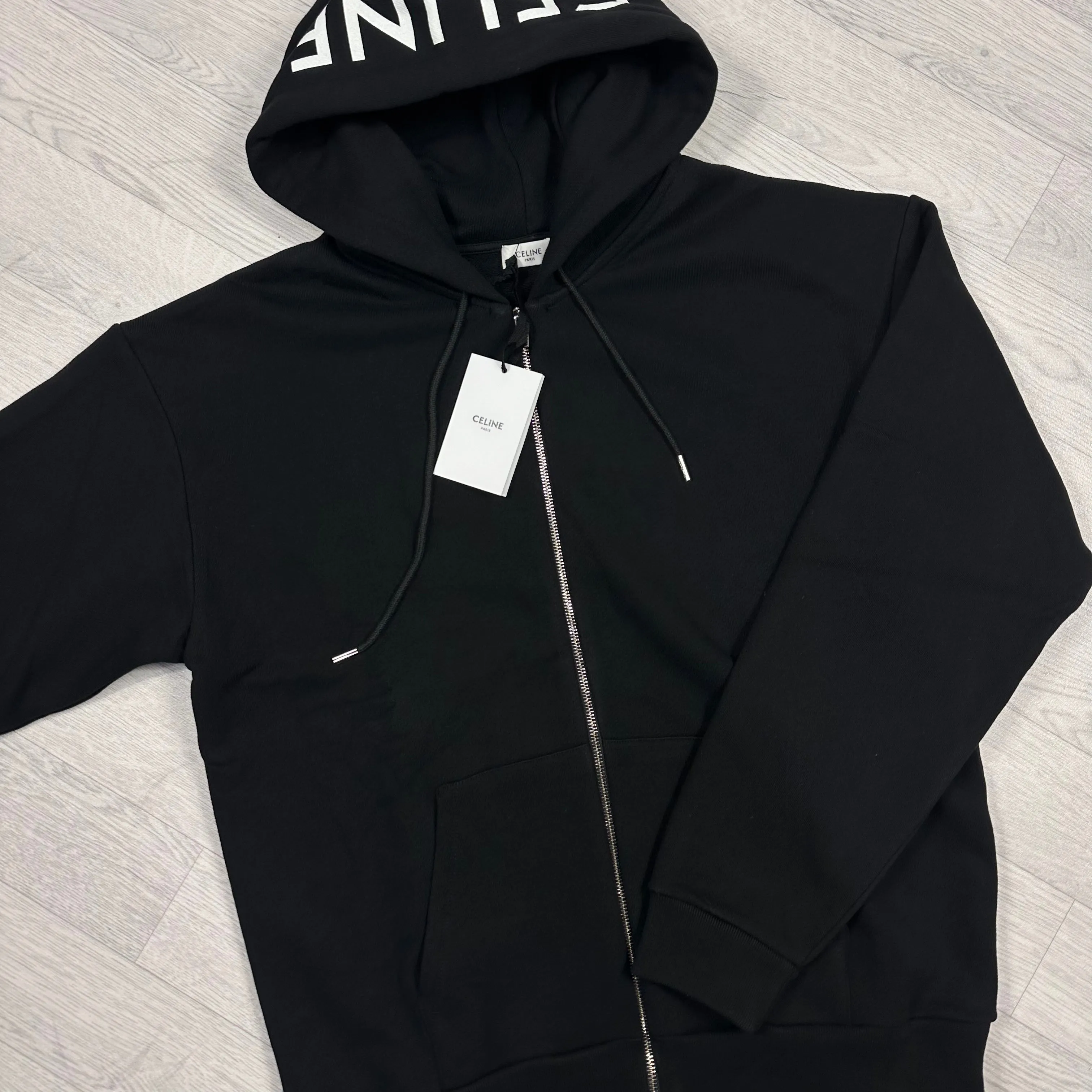 Hood Logo Zip Hoodie