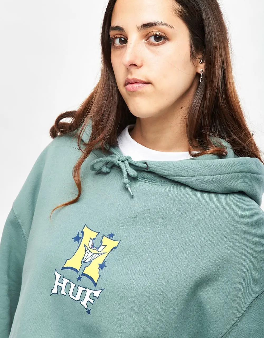 HUF Sassy H Pullover Hoodie - Sage