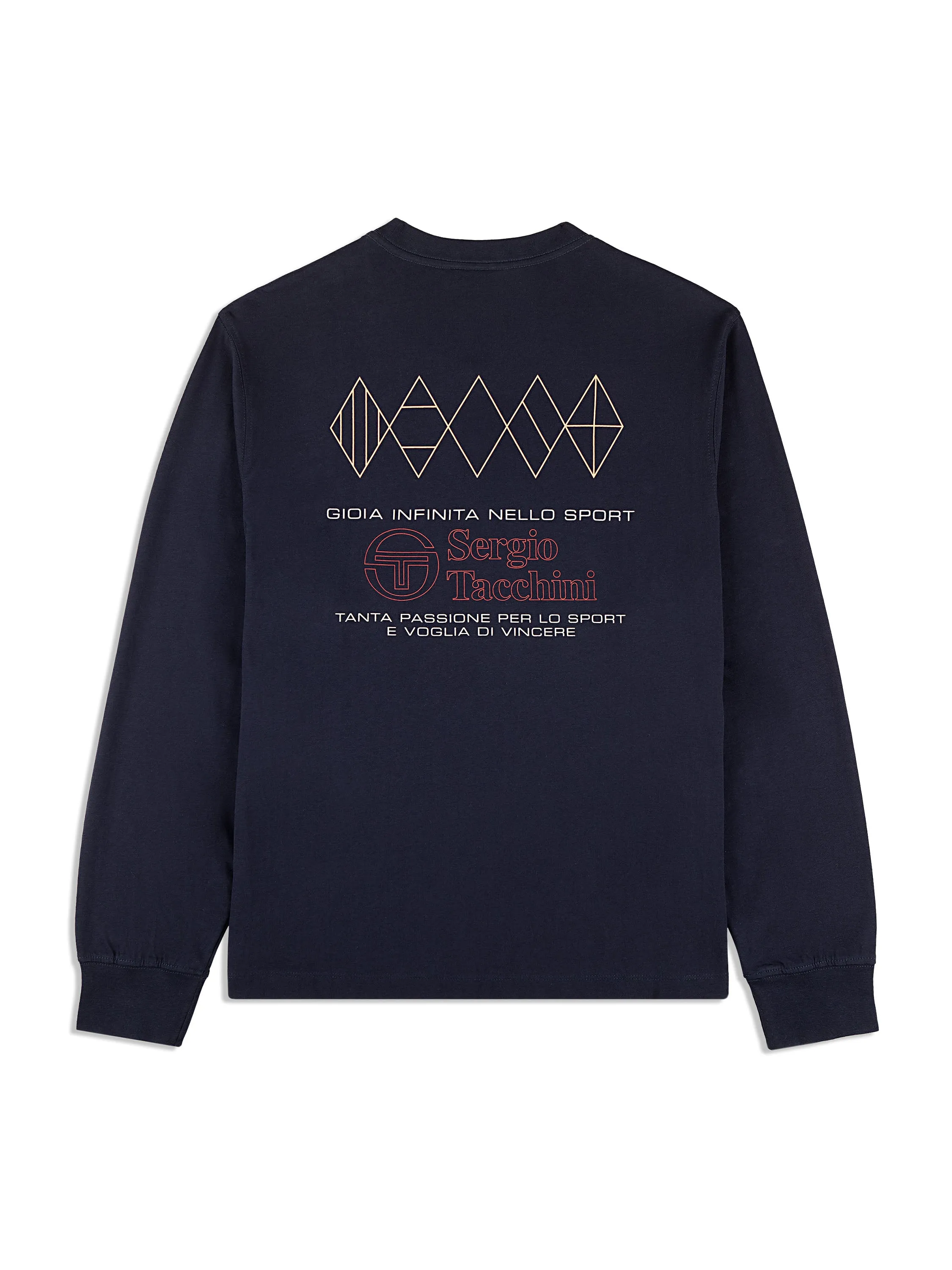 Inverno Long Sleeve T-Shirt- Maritime Blue