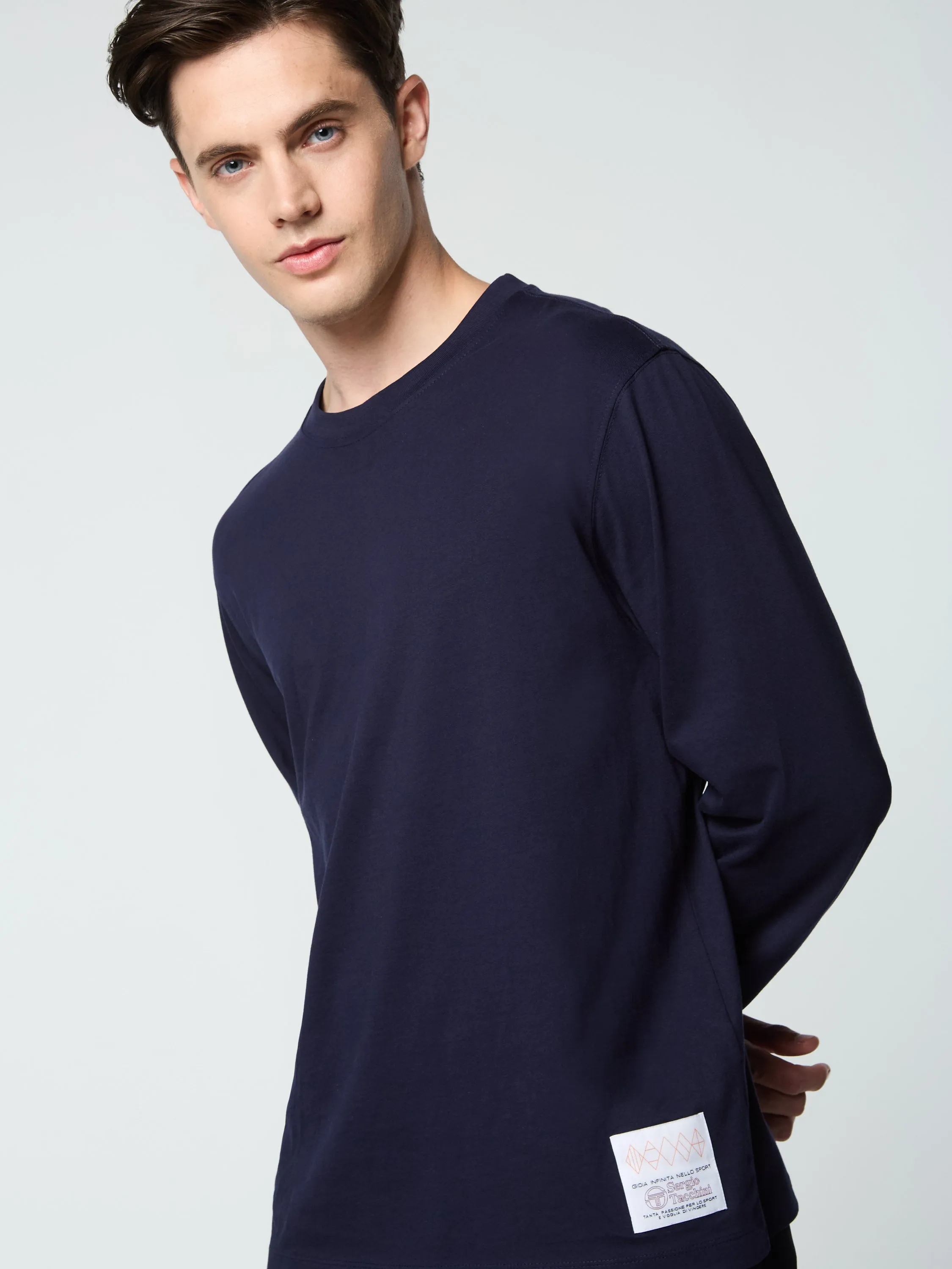 Inverno Long Sleeve T-Shirt- Maritime Blue