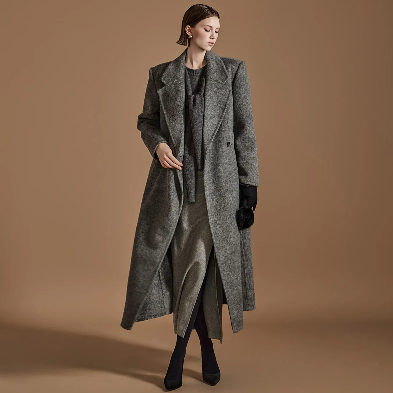 J2522 Handmade Wool Coat