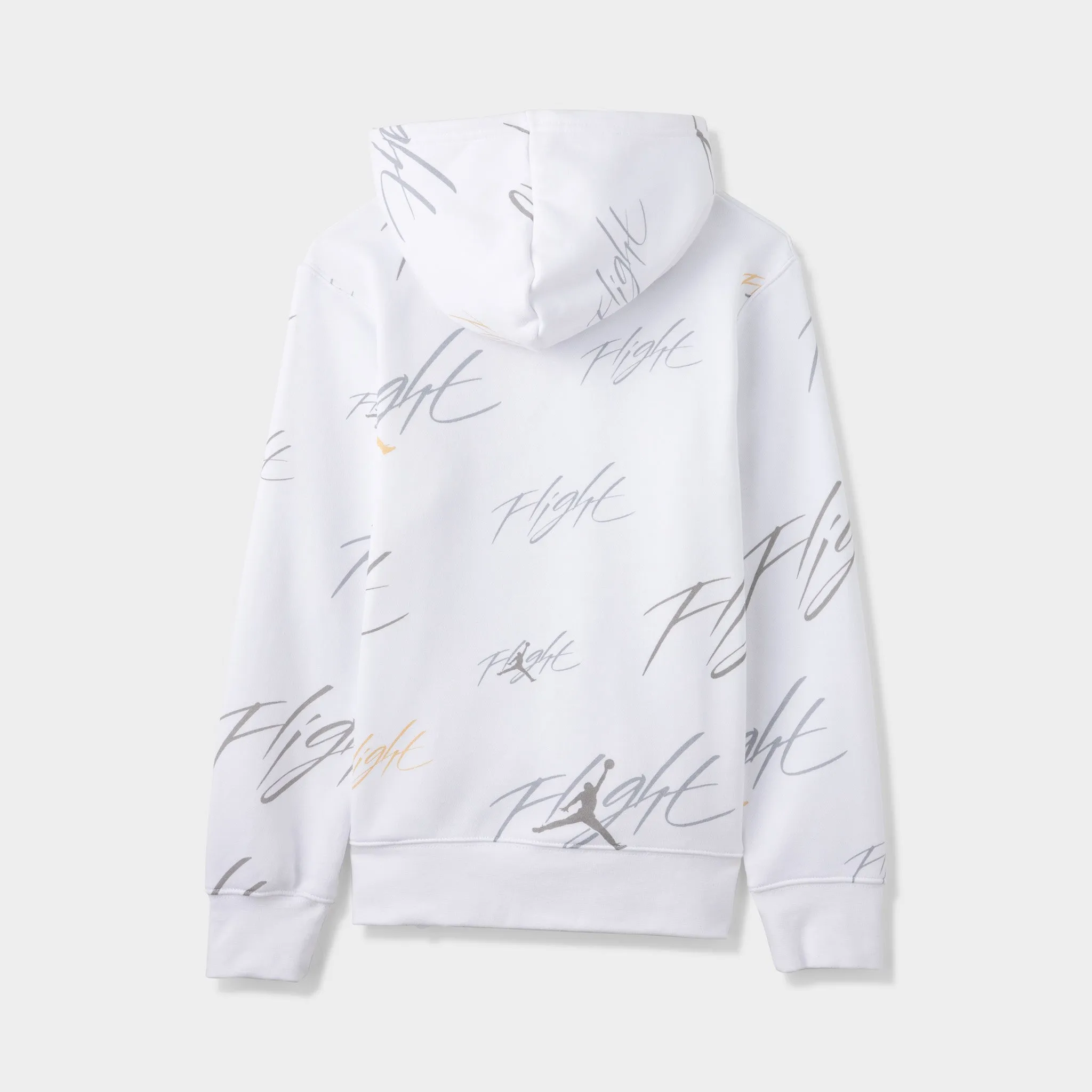 Jordan Juniors' All-Over Print Pullover Hoodie / White