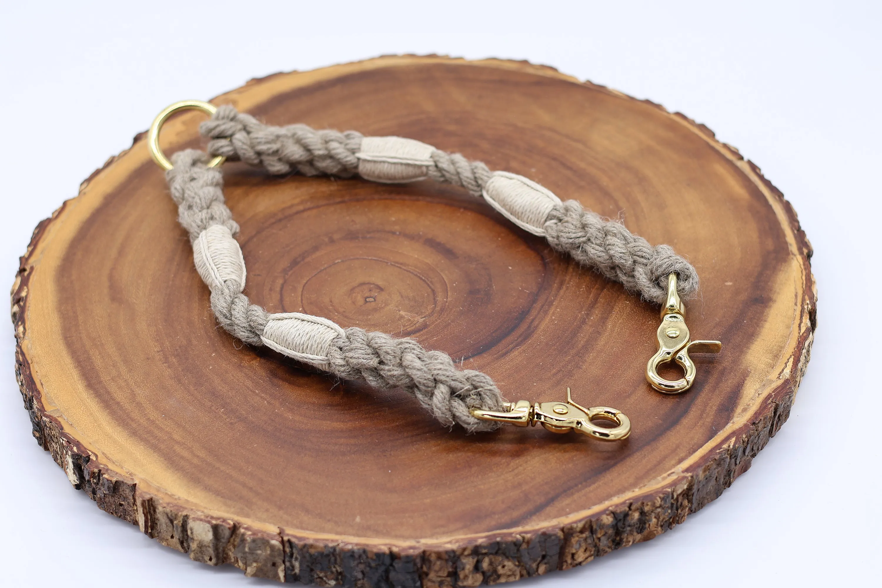 Just Hemp Rope Dog Leash Coupler