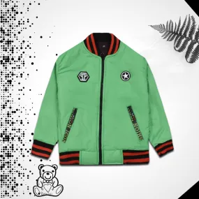 Kids Green Puffer Jacket (3 YEARS - 8 YEARS)