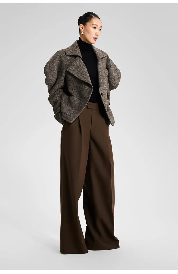 LEDIM W CROPPED TWEED TOP FALL/WINTER  TWEED SUIT - Nklls