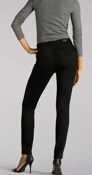 Lee Womens Sculpting Slim Fit Skinny Jean in Black Style 3517401