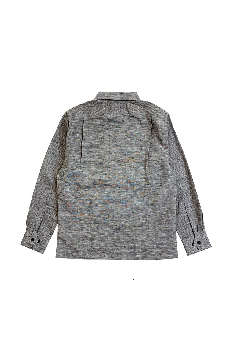 Linen 2 Flap Open Shirt