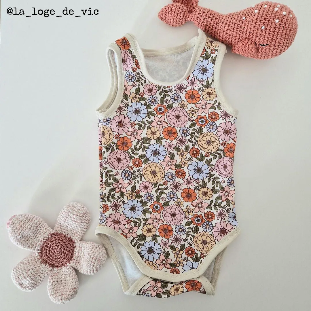 MALAGA Bodysuit - Baby 1M/4Y - Paper Sewing Pattern