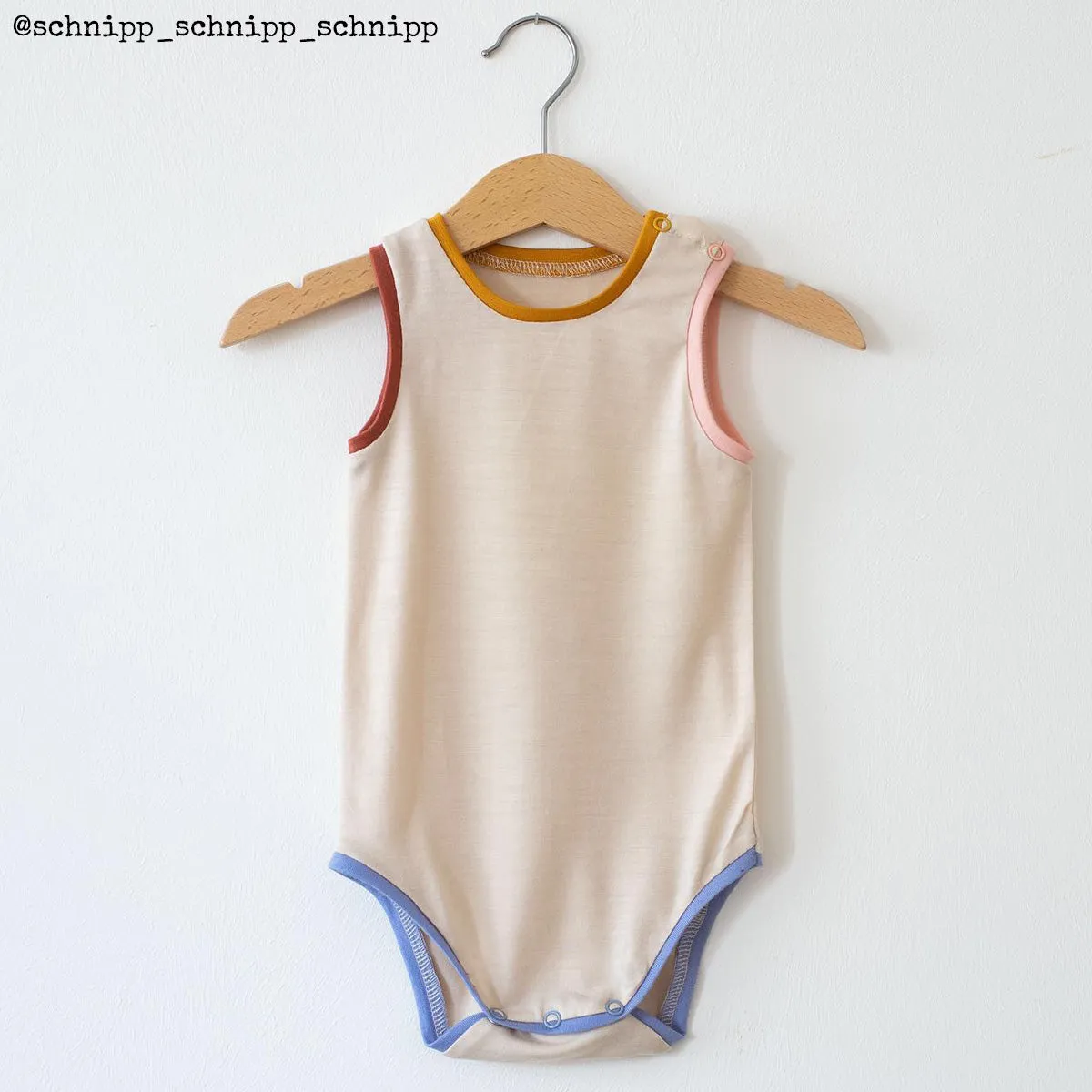 MALAGA Bodysuit - Baby 1M/4Y - Paper Sewing Pattern